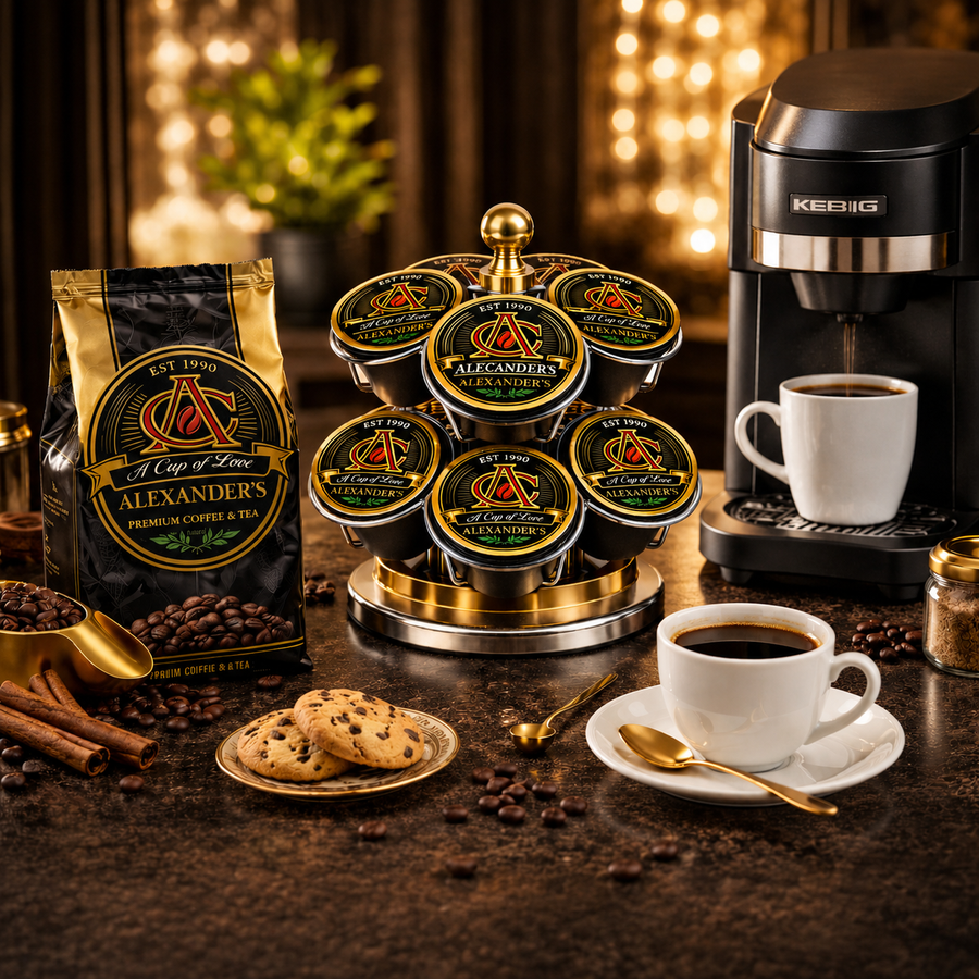 <p>Premium Luxury Coffee & Tea</p>